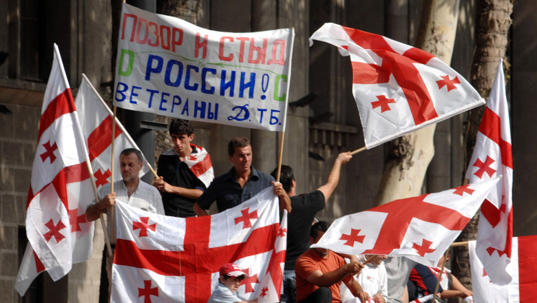 Criza politica in Georgia, dupa demiterea ministrului prooccidental al Apararii. Ministrul de Externe a demisionat Imagine