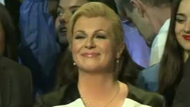 Croatia are un nou presedinte. Kolinda Grabar-Kitarovici, prima femeie care ocupa aceasta functie Imagine