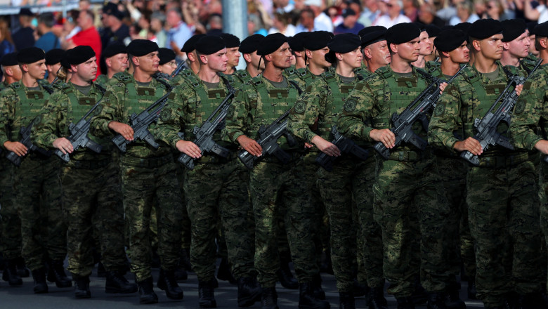 Croatia reintroduce serviciul militar obligatoriu din 2026. Mii de tineri vor fi chemati anual la instructie Imagine