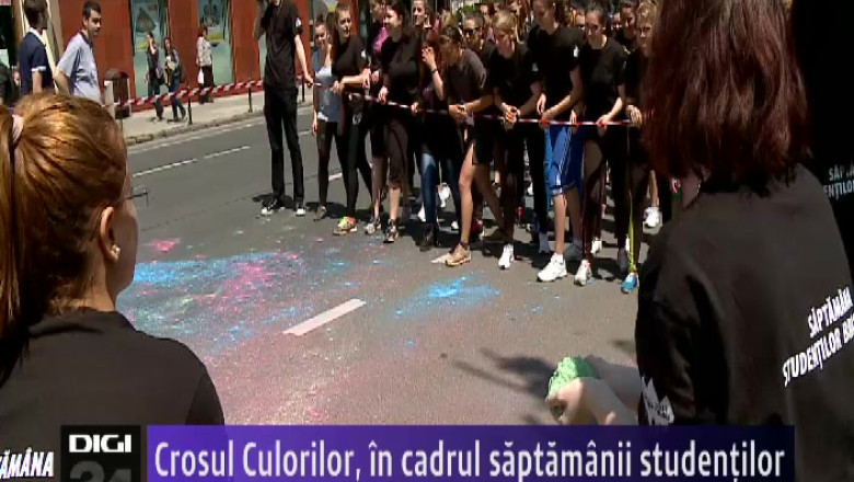 Crosul Culorilor, in cadrul saptamanii studentilor Imagine