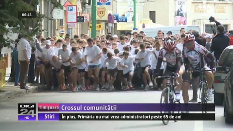 Crosul olimpic a adunat peste 200 de timisoreni Imagine