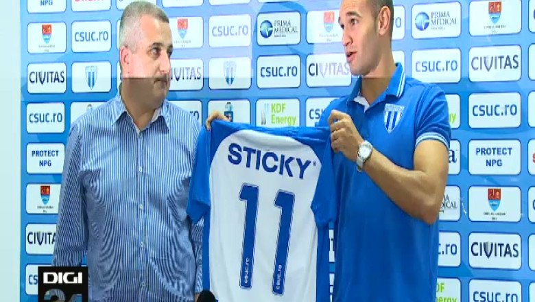 CS Universitatea Craiova si-a prezentat ultima achizitie Imagine