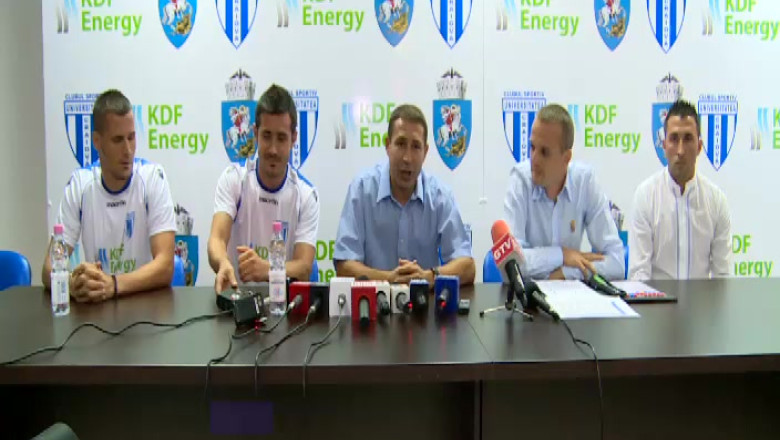 CS Universitatea, la primele meciuri Imagine