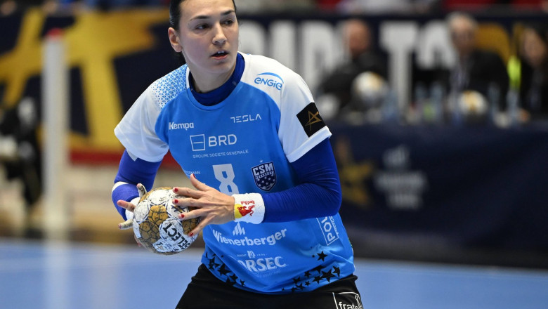 CSM Bucuresti - Esbjerg 30-29. Victorie importanta pentru campioana Romaniei. Cristina Neagu, la ultimul meci international acasa Imagine