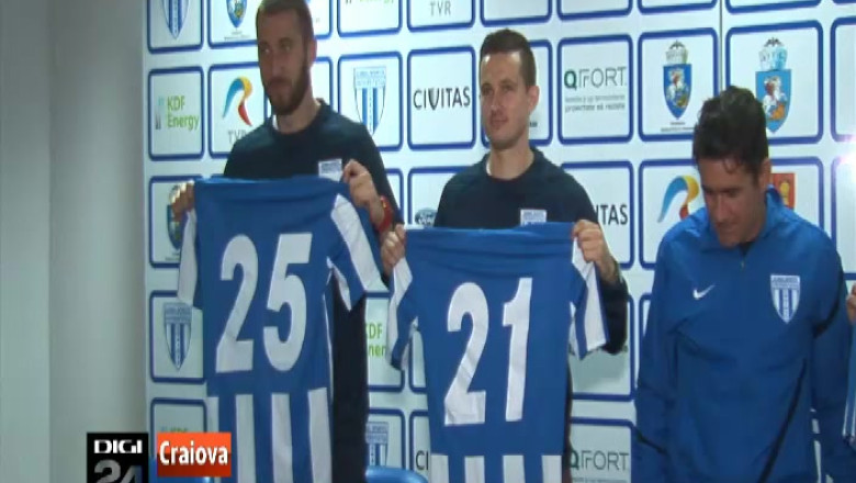 CSU Craiova si-a prezentat noile achizitii   Imagine