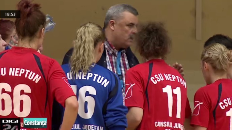 CSU Neptun infrunta CSM Bucuresti.  Partida se joaca miercuri in Sala Sporturilor din Constanta Imagine
