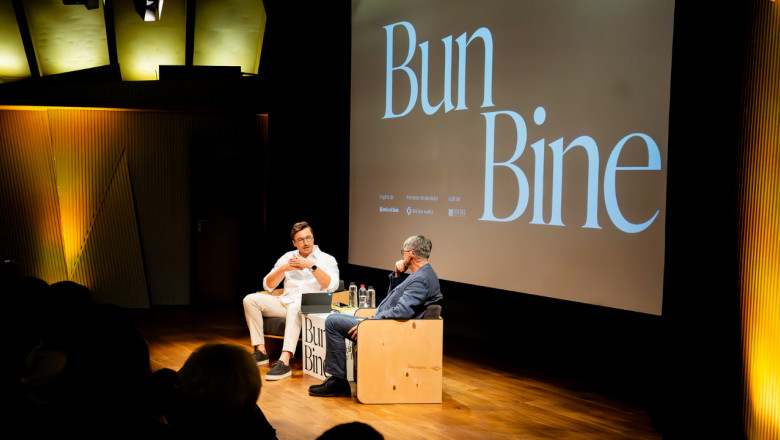 „Cu imbatranirea, descoperi frumusetea vietii”. Horia-Roman Patapievici la brunch-ul Bun Bine by Dr. Mihail, sustinut de Regina Maria Imagine