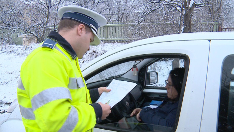 Cu ochii pe soferii indisciplinati. Politistii au aplicat zeci de amenzi pentru incalcarea vitezei Imagine