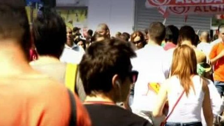 Cu vaca la protest! Studentii atrag atentia, la Timisoara, asupra problemelor din educatie Imagine