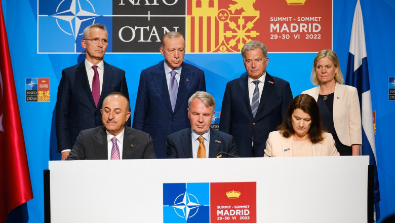 Culisele negocierilor care l-au convins pe Erdogan sa accepte aderarea Suediei si Finlandei la NATO Imagine