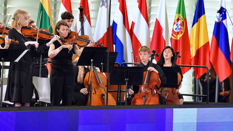 Cum a devenit „Oda bucuriei” a lui Beethoven imnul UE. Motivul pentru care oficialii europeni n-au mai inclus versurile lui Schiller Imagine