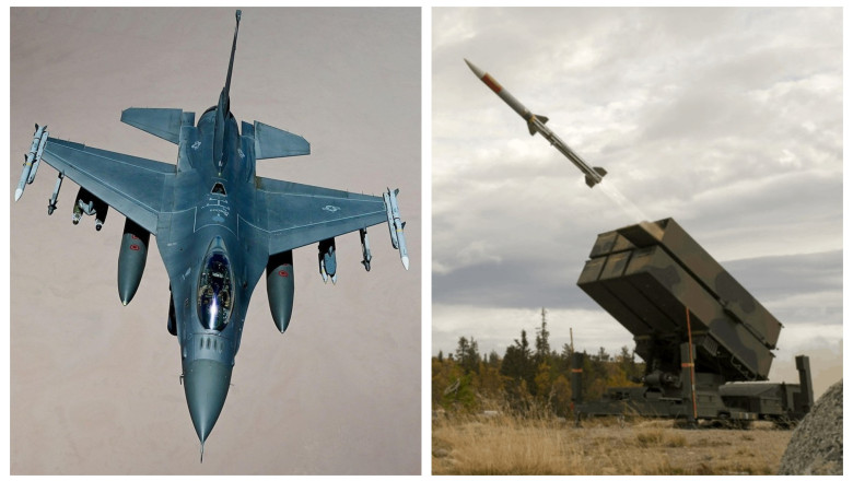 Cum a doborat un avion de vanatoare F-16 o racheta balistica si de ce a fost abandonat acest concept de utilizare Imagine