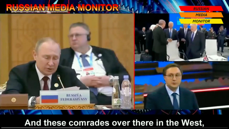 Cum a prezentat propaganda rusa summiturile NATO, G7 si cel la care a participat Putin. „Nu exista iubire in relatiile internationale” Imagine