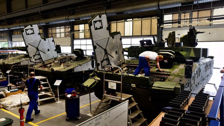 Cum ar putea iesi economia Germaniei din impas prin reorientarea industriei auto: Tancuri in loc de autoturisme Imagine