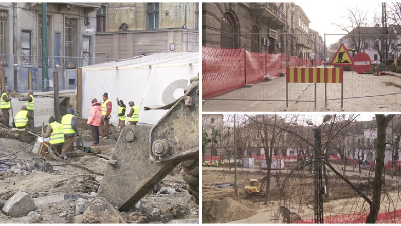 Cum arata acum zona centrala a Timisoarei, dupa deschiderea santierului Imagine