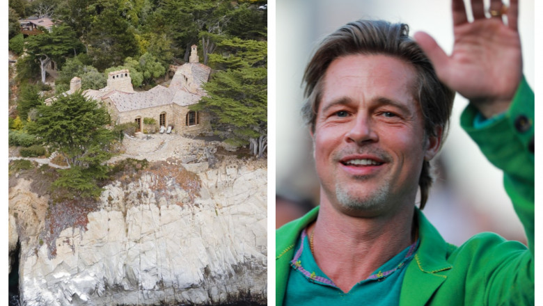 Cum arata conacul istoric cumparat de Brad Pitt cu 40 de milioane de dolari Imagine