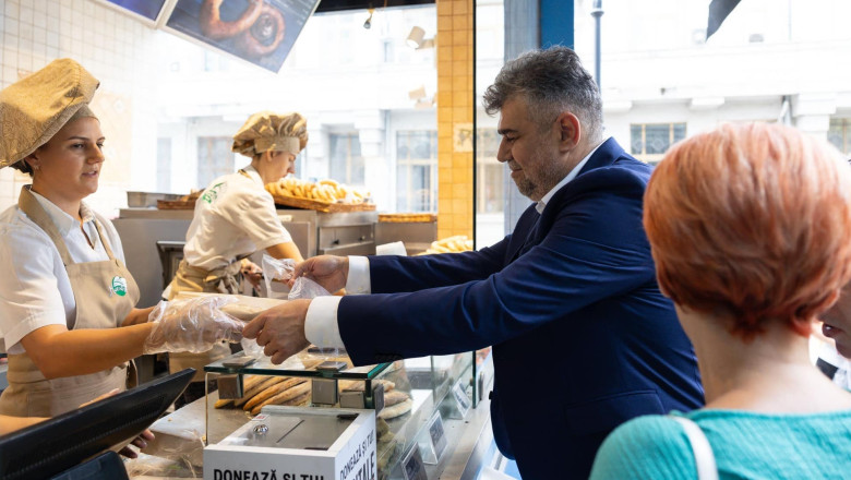 Cum arata cosul de cumparaturi al lui Ciolacu, dupa ce a fost la supermarket. „Parerea mea este ca trebuie intervenit legislativ” Imagine