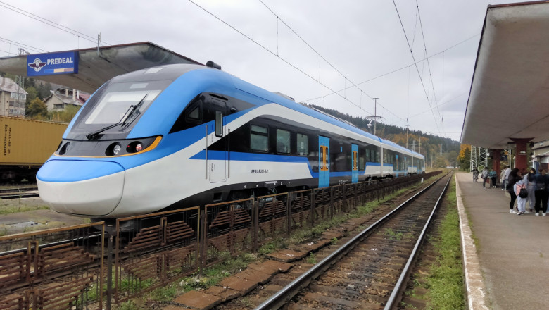 Cum arata primul tren electric chinezesc de mare viteza care va circula prin Romania cu pana la 160 km/h Imagine