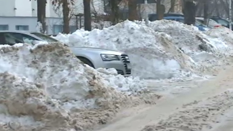 Cum arata strazile secundare din Bucuresti, la doua saptamani de la ultima ninsoare Imagine