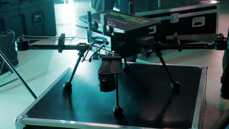 Cum arata un atac de noapte cu drone NEMESIS. 17 tinte distruse, de la sisteme de rachete, la mortiere si lansatoare  Imagine