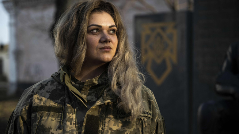 Cum arata viata femeilor-soldat din Ucraina: "Dupa un an de razboi, avem un buchet de tot felul de probleme de sanatate" Imagine