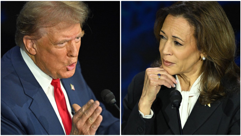 Cum au „citit” expertii limbajul corpului in timpul dezbaterii Harris-Trump. Ce mesaje au transmis cei doi candidati prin gesturile lor Imagine