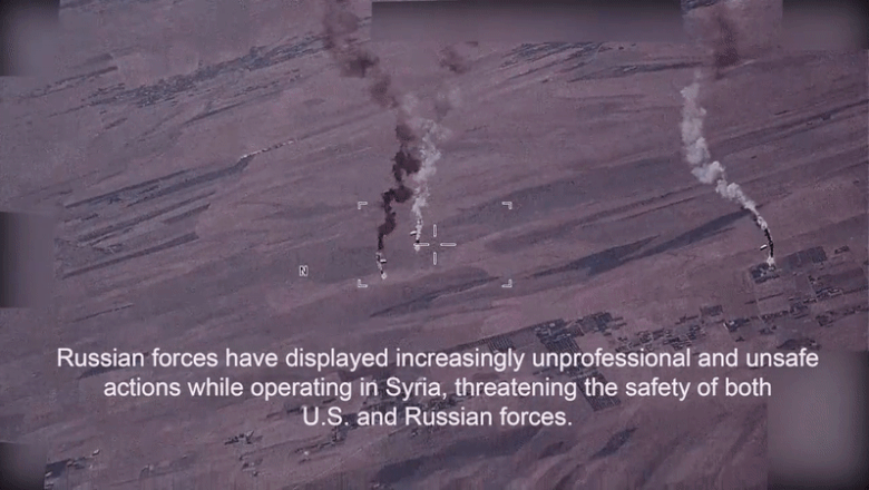 Cum au „hartuit” avioanele rusesti Suhoi trei drone americane Reaper deasupra Siriei Imagine