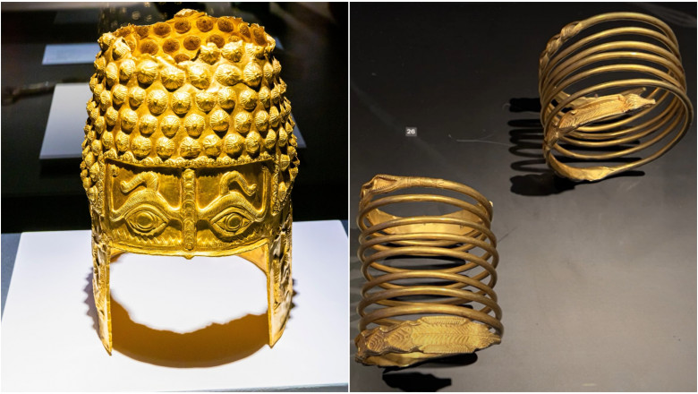 Cum au patruns hotii in muzeul din Olanda: „Au folosit dinamita. Au mers direct spre vitrinele in care erau coiful si bratarile dacice” Imagine