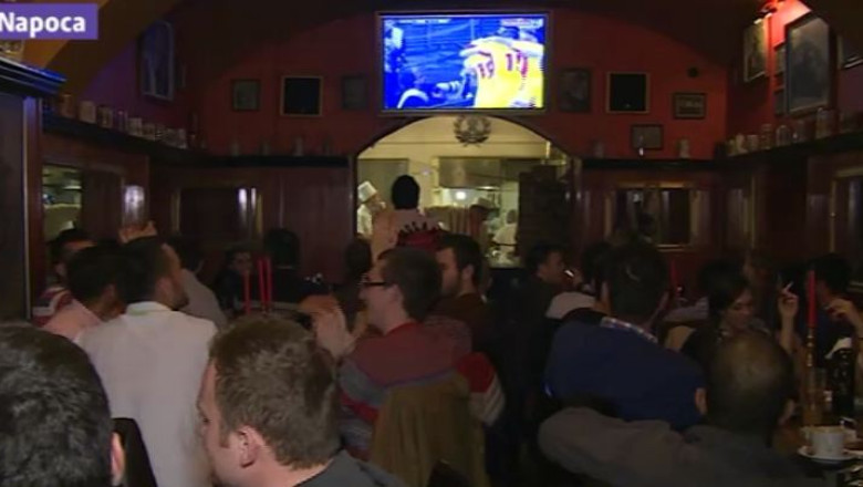 Cum au trait suporterii romani si eleni partida Grecia-Romania, incheiata cu 3-1 Imagine