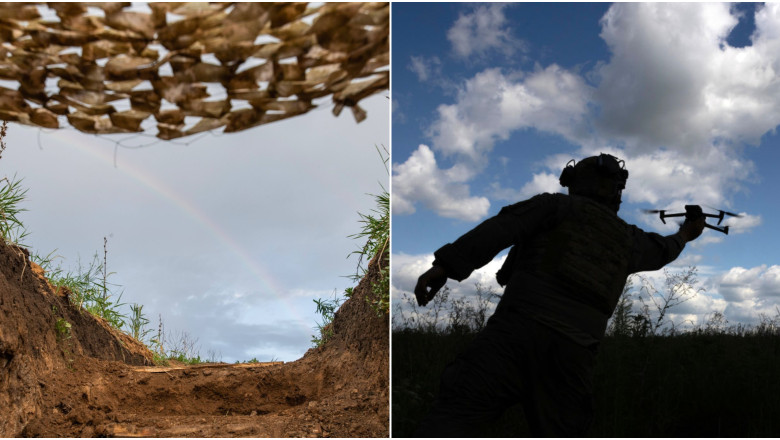 Cum construiesc ucrainenii buncare false, vitale in razboiul dronelor cu Rusia. Cand operatorii sunt descoperiti, devin tinta numarul 1 Imagine