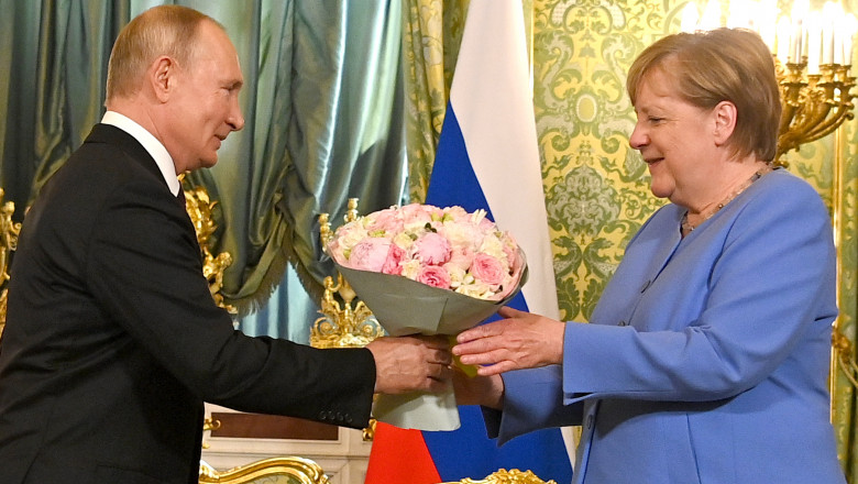 Cum isi apara Angela Merkel relatia cu Putin in cartea ei de memorii Imagine