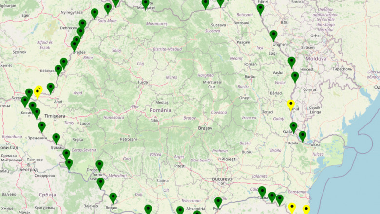 Cum poti afla in timp real cat de aglomerat este fiecare punct de frontiera din Romania Imagine
