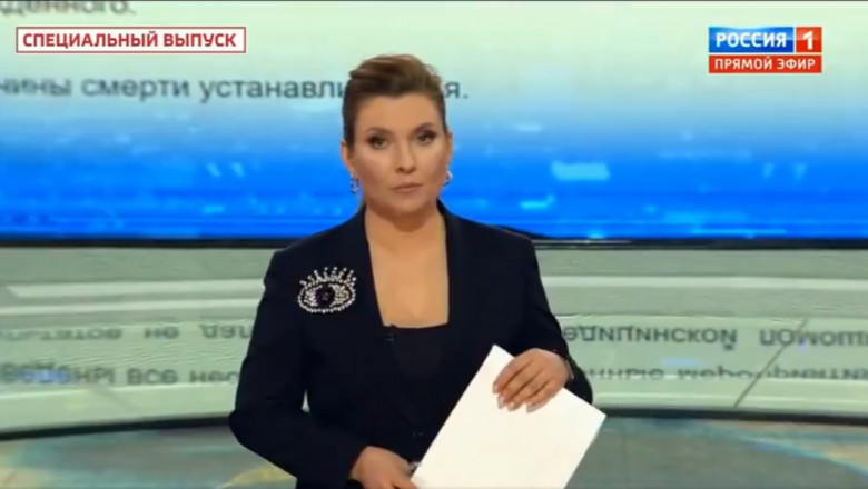 Cum prezinta presa rusa de stat moartea lui Navalnii. Un politician care voia sa transmita condoleante a fost intrerupt in emisiune Imagine