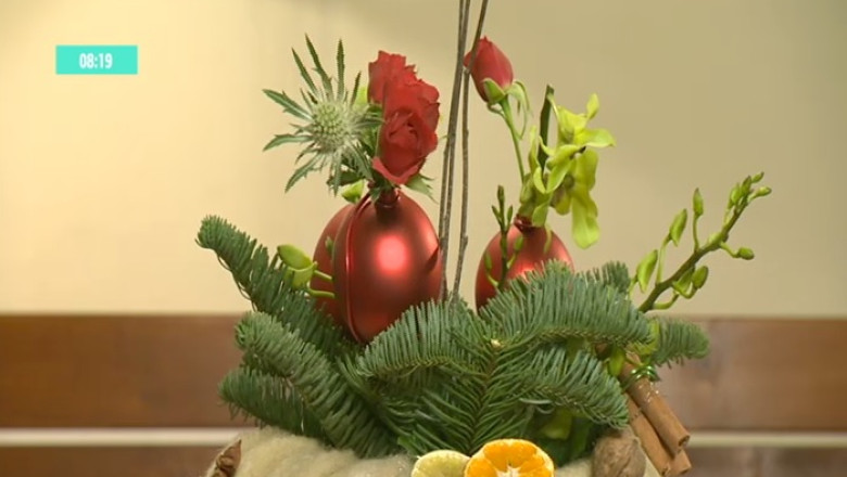Cum puteti realiza singuri un aranjament de Craciun? Imagine