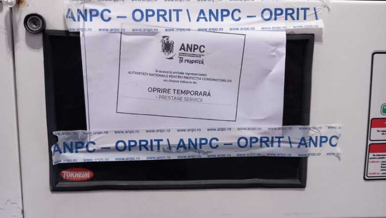 Cum "se fura la pompa" la o statie de de carburanti Lukoil din Ciolpani. Unitatea a fost inchisa si amendata Imagine