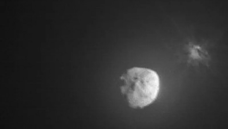 Cum s-a format sistemul binar de asteroizi Didymos si Dimorphos din apropierea Terrei. Dimorphos a confirmat scenariul din Armaghedon Imagine