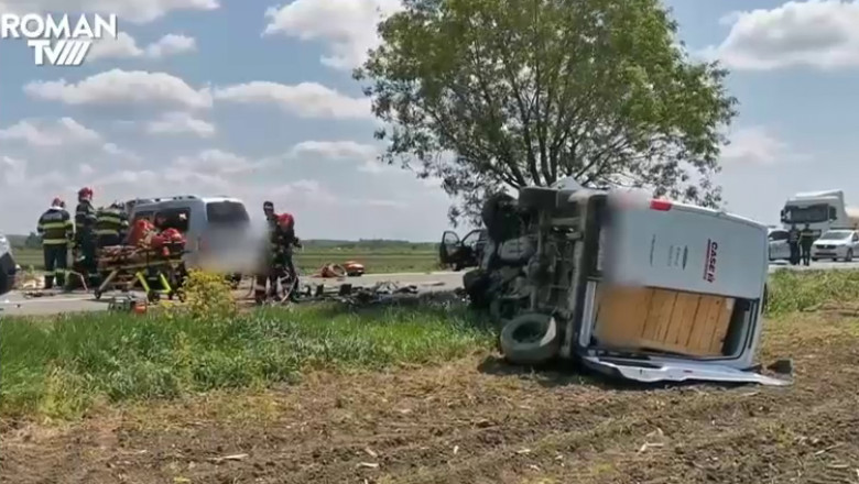 Cum s-a produs accidentul grav din Neamt. Trei persoane au murit, printre care un copil de trei ani Imagine
