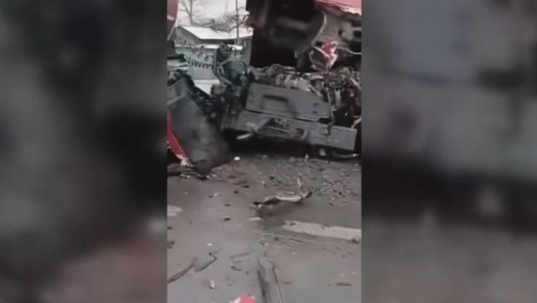 Cum s-a produs tragedia de pe „Drumul mortii”, in care a murit o familie intreaga. Gestul facut de sofer inainte de accident Imagine