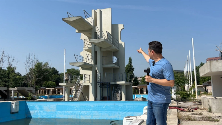 Cum s-a transformat o baza de natatie din inima Capitalei in jungla urbana. Statul ia 25.000 de euro, chirie pe balarii Imagine