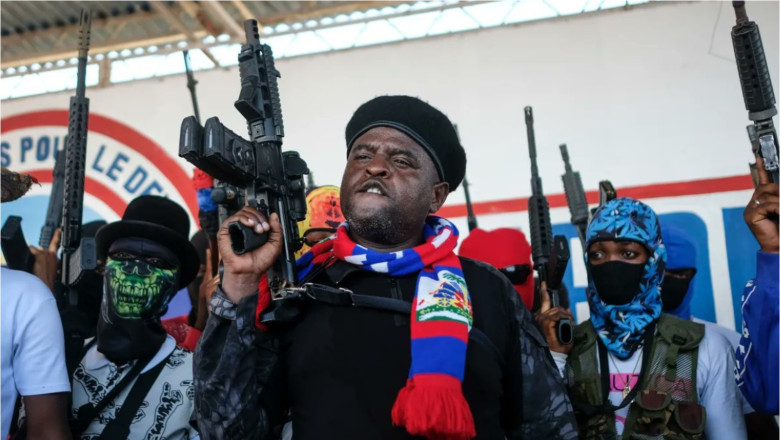 Cum s-a transformat un paradis tropical intr-un cosmar. Capitala statului Haiti, ocupata de criminali pregatiti sa rastoarne guvernul Imagine