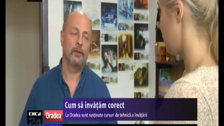 Cum sa invatam corect. La Oradea sunt sustinute cursuri de tehnica a invatarii Imagine