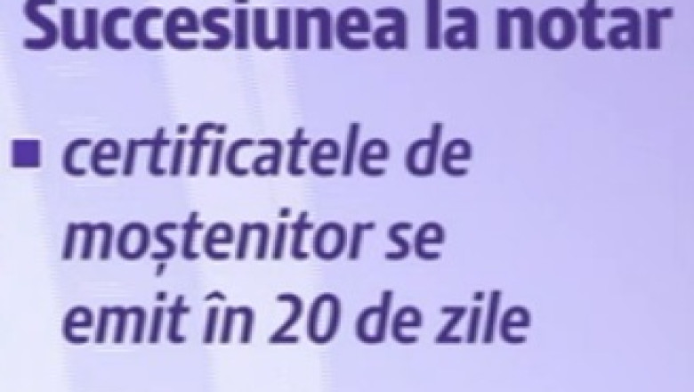 Cum se face succesiunea. Mostenirea poate fi impartita la instanta sau la notar Imagine