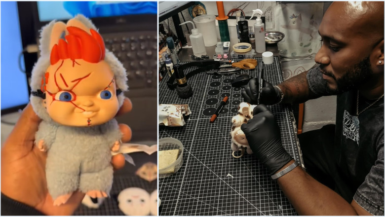 Cum si-a schimbat viata un profesor de arte american personalizand papusi Labubu: De la hobby, la mii de dolari pe luna Imagine