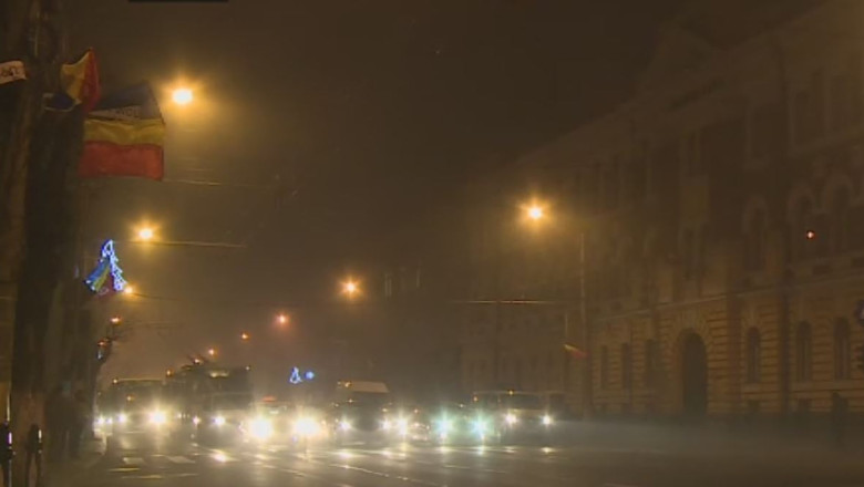 Cum sofam in conditii de ceata Imagine