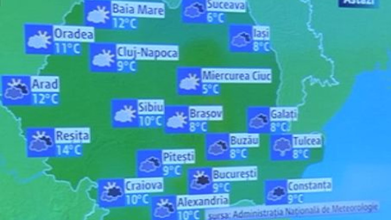 Cum va fi vremea in acest inceput de saptamana Imagine