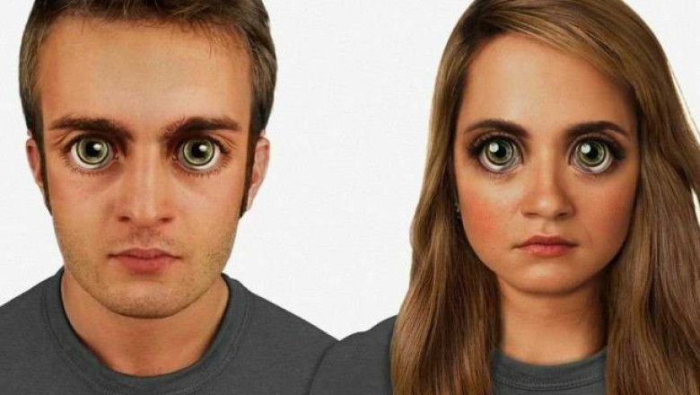 Cum vor arata oamenii in viitor. Peste 100.000 de ani vom avea craniul mai mare si ochi enormi Imagine