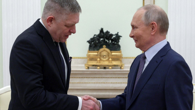 Cum vrea Putin sa livreze in continuare gaze Slovaciei. Fico: „A garantat ca Rusia isi va onora angajamentele” Imagine