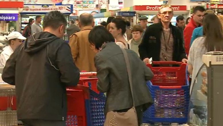 Cumparaturi pe ultima suta de metri. Programul de Paste al supermarketurilor Imagine
