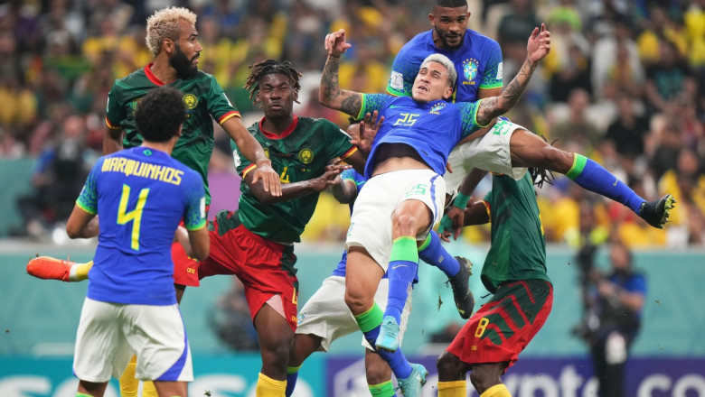 Cupa Mondiala 2022. Brazilia, invinsa de Camerun, dar castigatoare a grupei. Si Elvetia merge in optimi, iar Serbia paraseste turneul Imagine