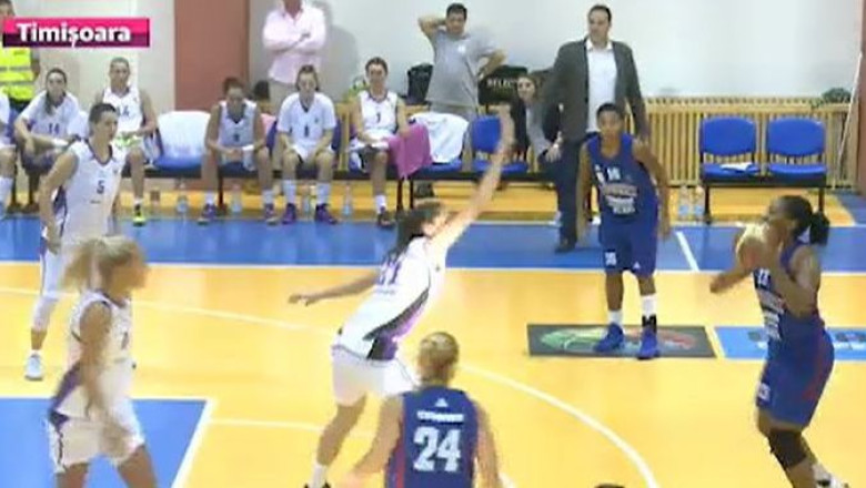 Cupa Romaniei: BC Tymes a pierdut, insa s-a calificat gratie victoriei din tur, la 12 puncte diferenta Imagine